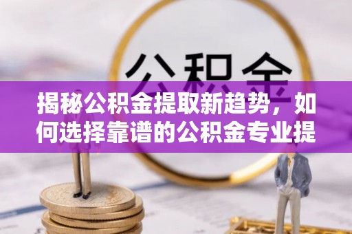 会泽揭秘公积金提取新趋势，如何选择靠谱的公积金专业提取代办服务