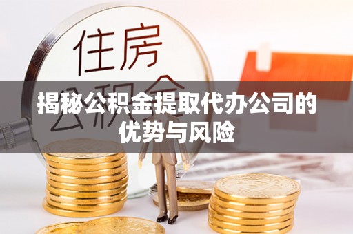 会泽揭秘公积金提取代办公司的优势与风险