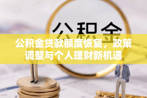 会泽公积金贷款额度恢复，政策调整与个人理财新机遇