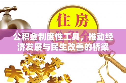 会泽公积金制度性工具，推动经济发展与民生改善的桥梁