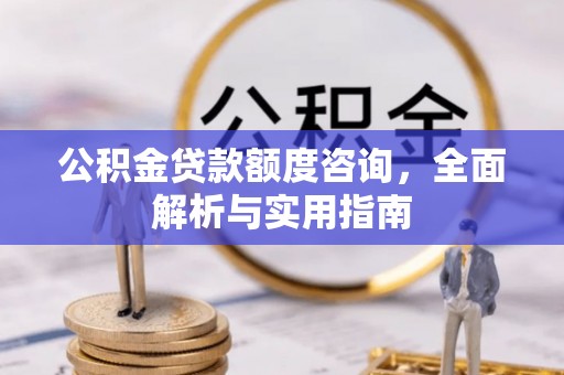 会泽公积金贷款额度咨询，全面解析与实用指南