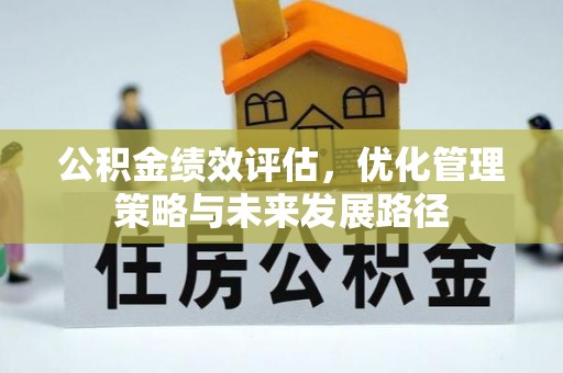 会泽公积金绩效评估，优化管理策略与未来发展路径