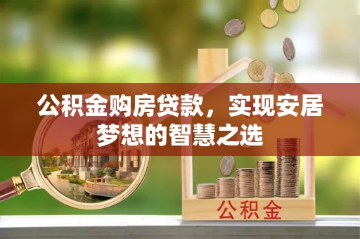 会泽公积金购房贷款，实现安居梦想的智慧之选