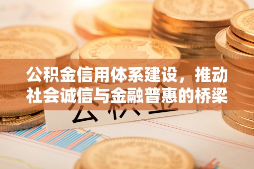 会泽公积金信用体系建设，推动社会诚信与金融普惠的桥梁