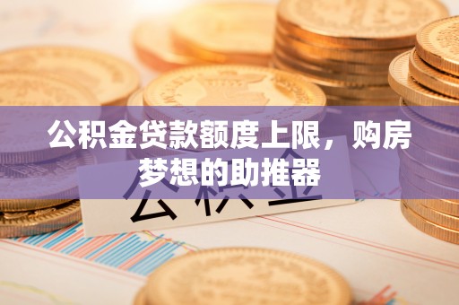 会泽公积金贷款额度上限，购房梦想的助推器