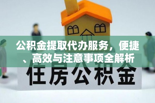 会泽公积金提取代办服务，便捷、高效与注意事项全解析