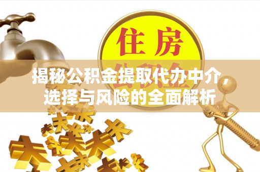 会泽揭秘公积金提取代办中介，选择与风险的全面解析