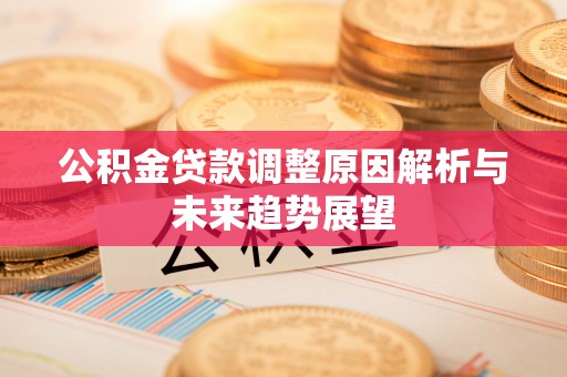 会泽公积金贷款调整原因解析与未来趋势展望