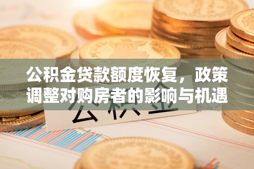 会泽公积金贷款额度恢复，政策调整对购房者的影响与机遇