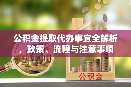 会泽公积金提取代办事宜全解析，政策、流程与注意事项
