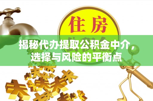 会泽揭秘代办提取公积金中介，选择与风险的平衡点