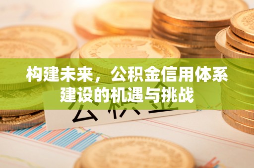 会泽构建未来，公积金信用体系建设的机遇与挑战