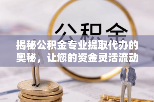 会泽揭秘公积金专业提取代办的奥秘，让您的资金灵活流动