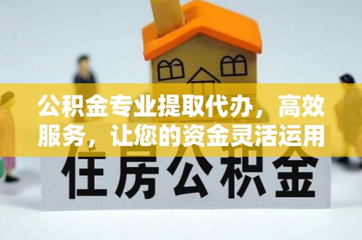 会泽公积金专业提取代办，高效服务，让您的资金灵活运用
