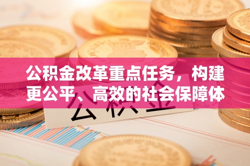 会泽公积金改革重点任务，构建更公平、高效的社会保障体系