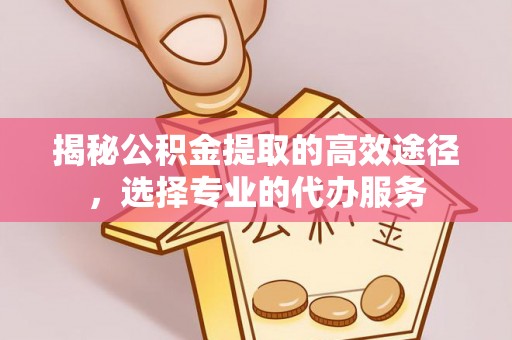 会泽揭秘公积金提取的高效途径，选择专业的代办服务