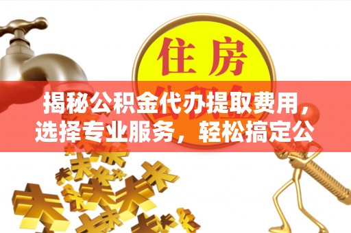 会泽揭秘公积金代办提取费用，选择专业服务，轻松搞定公积金提取