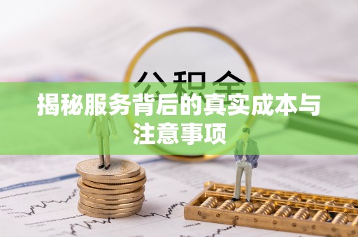 会泽揭秘服务背后的真实成本与注意事项