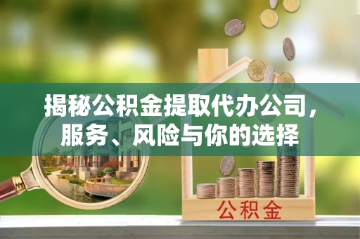 会泽揭秘公积金提取代办公司，服务、风险与你的选择