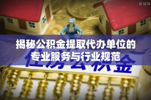 会泽揭秘公积金提取代办单位的专业服务与行业规范